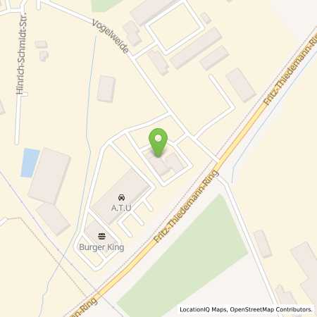 Standortübersicht der Benzin-Super-Diesel Tankstelle: Tankstelle Stadtwerke Heide in 25746, Heide