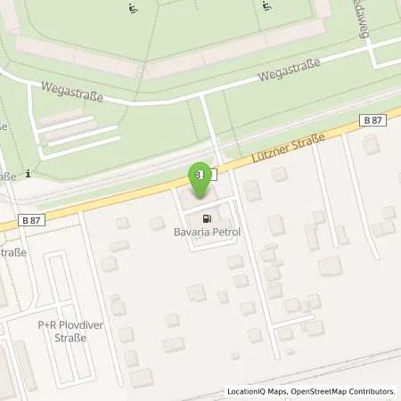 Standortübersicht der Tankstelle Bavaria Petrol in 04205 Leipzig