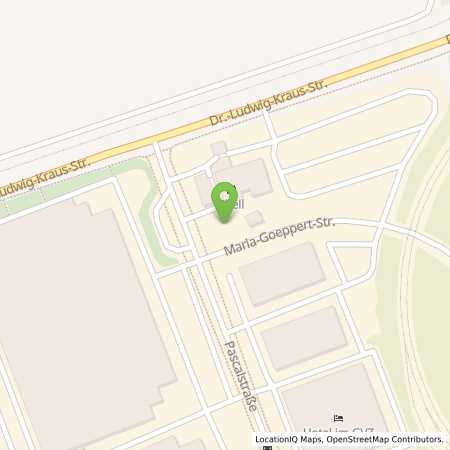 Standortübersicht der Benzin-Super-Diesel Tankstelle: Shell Ingolstadt Pascalstr. 8 in 85057, Ingolstadt