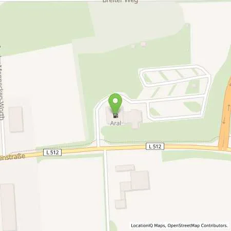 Standortübersicht der Tankstelle Aral Tankstelle in 38312 Flöthe