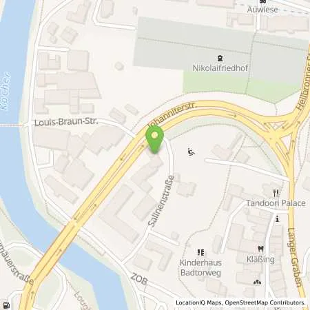 Standortübersicht der Tankstelle Elan Schwaebisch Hall in 74523 Schwaebisch Hall