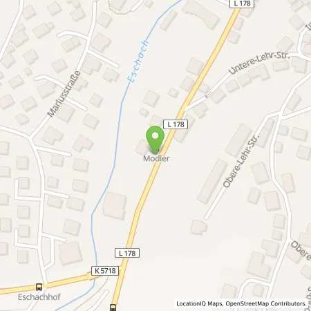 Standortübersicht der Tankstelle TS Modler in 78078 Niedereschach
