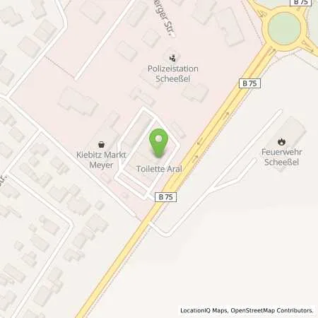 Standortübersicht der Tankstelle Esso Tankstelle in 27383 SCHEESSEL