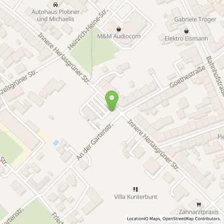 Standortübersicht der Tankstelle TotalEnergies Treuen in 08233 Treuen