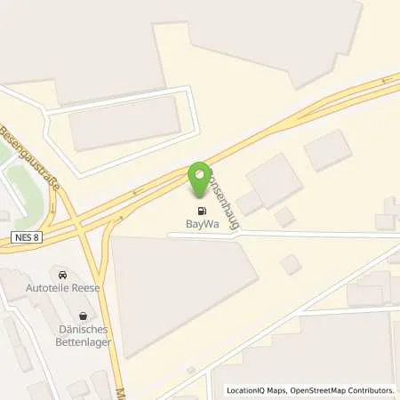 Standortübersicht der Tankstelle tankpoint Am Donsenhaug in 97616 Bad Neustadt