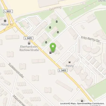 Standortübersicht der Tankstelle Tankstation Offenbach (Calpam) in 63071 Offenbach