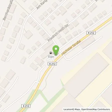 Standortübersicht der Tankstelle Elan Breuberg-Sandbach in 64747 Breuberg (Sandbach)