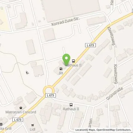 Standortübersicht der Tankstelle JET SCHWERTE SCHUETZENSTR. 36 in 58239 SCHWERTE