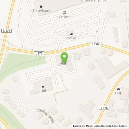 Standortübersicht der Tankstelle Aral Tankstelle in 23701 Eutin