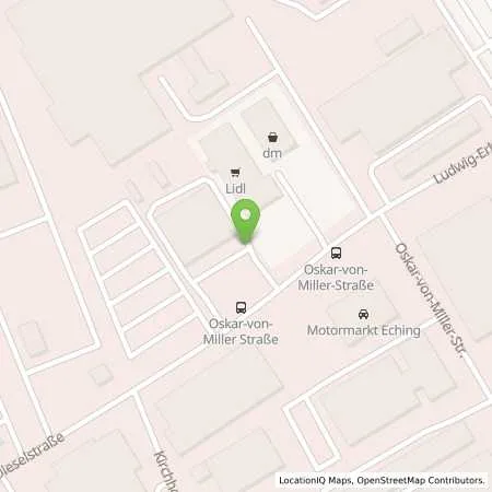 Standortübersicht der Tankstelle ENI in 85386 Eching