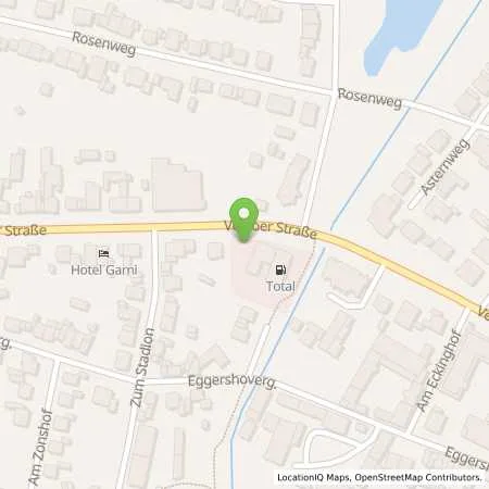 Standortübersicht der Tankstelle TotalEnergies Rommerskirchen in 41569 Rommerskirchen