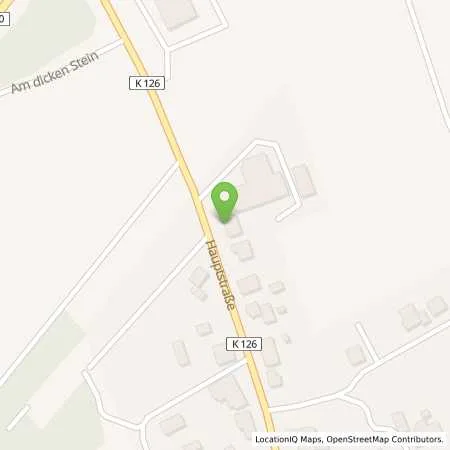 Standortübersicht der Tankstelle Hochscheid in 54472 Hochscheid