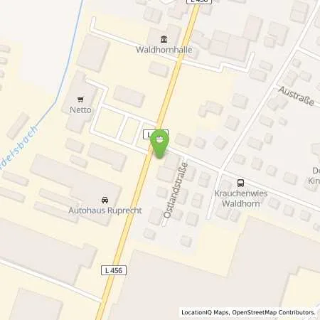 Standortübersicht der Tankstelle Kfz-Werkstatt Weber in 72505 Krauchenwies