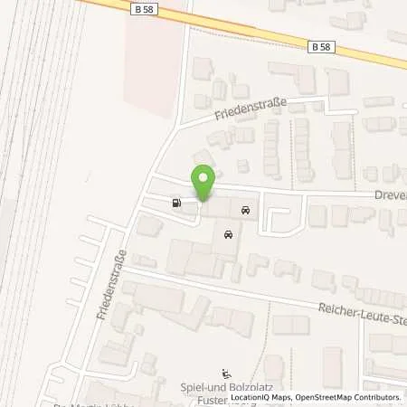 Standortübersicht der Tankstelle Servicecenter Gühnemann GmbH in 46485 Wesel