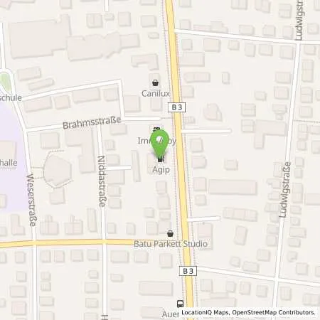 Standortübersicht der Tankstelle BENSHEIM - DARMSTAEDTER STRASSE 136 in 64625 Bensheim