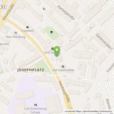 Standortübersicht der Tankstelle Esso Tankstelle in 34125 KASSEL