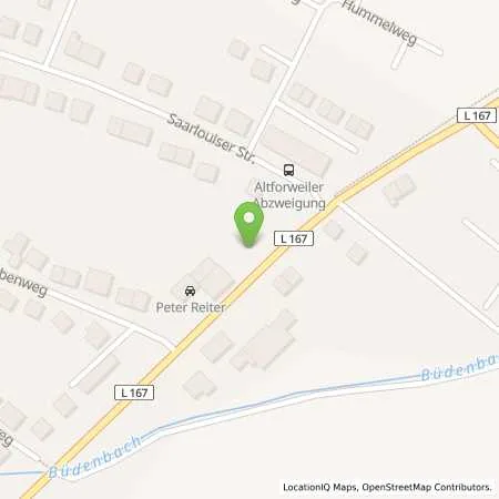 Standortübersicht der Tankstelle Shell Ueberherrn Landstr. 7 in 66802 Ueberherrn