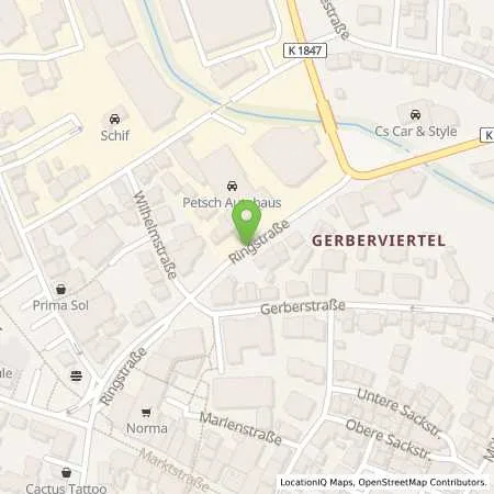 Standortübersicht der Tankstelle Aral Tankstelle in 71364 Winnenden