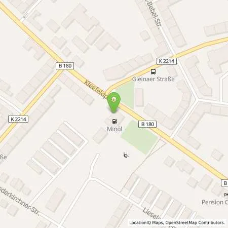 Standortübersicht der Tankstelle Minol Zeitz in 06712 Zeitz