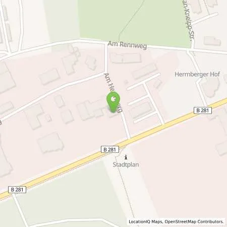 Standortübersicht der Tankstelle AVIA Tankstelle in 98724 Neuhaus am Rennweg