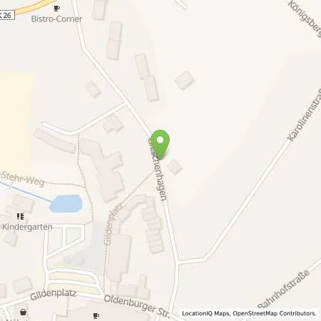 Standortübersicht der Tankstelle team Tankautomat Lütjenburg in 24321 Lütjenburg