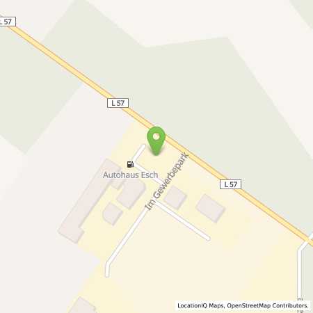 Standortübersicht der Benzin-Super-Diesel Tankstelle: Autohaus Esch in 49832, Beesten