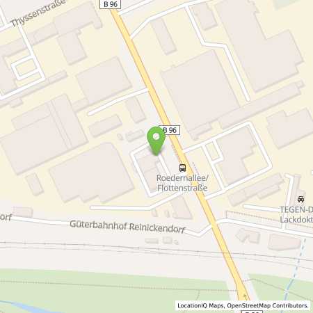 Standortübersicht der Benzin-Super-Diesel Tankstelle: Aral Tankstelle in 13407, Berlin