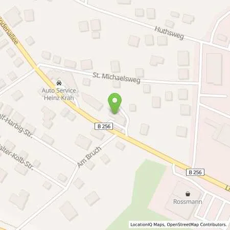 Standortübersicht der Tankstelle TS Hamm/Sieg in 57577 Hamm/Sieg