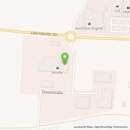 Standortübersicht der Tankstelle Aral Tankstelle in 84069 Schierling