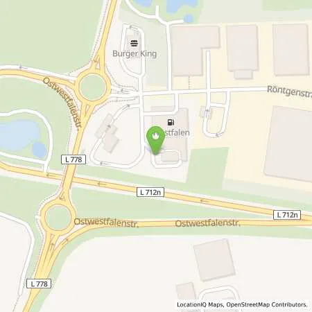 Standortübersicht der Tankstelle Jürgen Wehmeyer in 32052 Herford