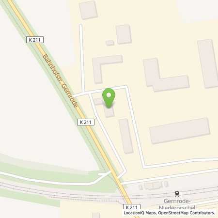 Standortübersicht der Benzin-Super-Diesel Tankstelle: VR-Bank in Südniedersachsen eG in 37339, Gernrode