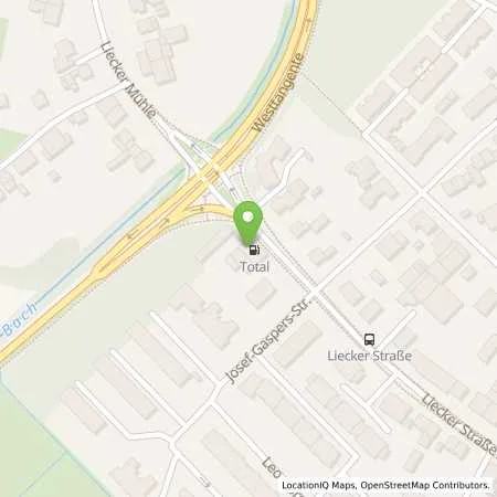 Standortübersicht der Tankstelle TotalEnergies Heinsberg in 52525 Heinsberg