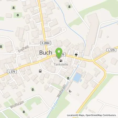 Standortübersicht der Tankstelle Buch Ahorn in 74744 Ahorn (Buch)