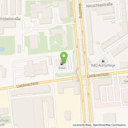 Standortübersicht der Tankstelle Esso Tankstelle in 39110 MAGDEBURG