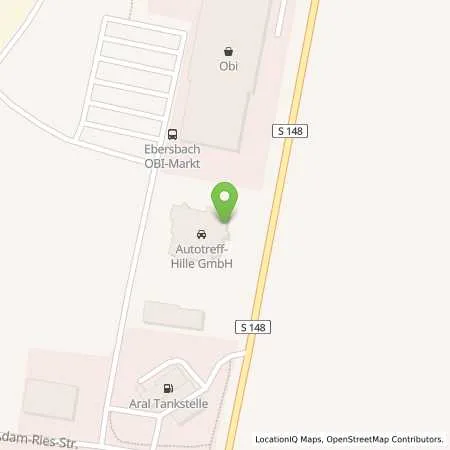 Standortübersicht der Tankstelle Aral Tankstelle in 02730 Ebersbach