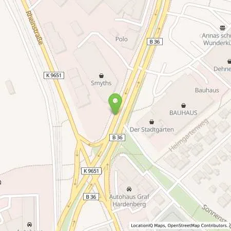 Standortübersicht der Tankstelle KARLSRUHE - NEUREUTER STR. 5 in 76185 Karlsruhe