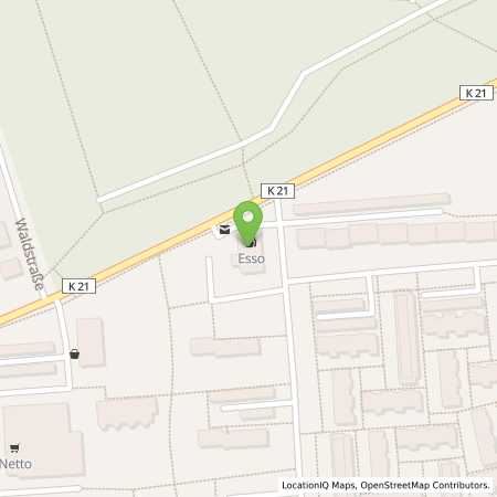 Standortübersicht der Benzin-Super-Diesel Tankstelle: Esso Tankstelle in 30419, HANNOVER
