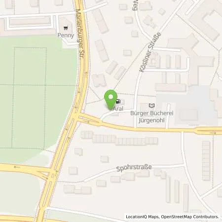 Standortübersicht der Tankstelle Aral Tankstelle in 38642 Goslar