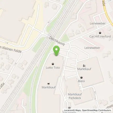 Standortübersicht der Tankstelle Tankstelle am Marktkauf in 32051 Herford