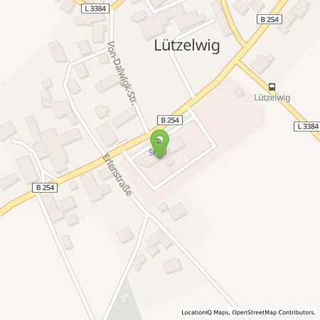 Standortübersicht der Tankstelle Shell Homberg Marburger Str. 13 in 34576 Homberg