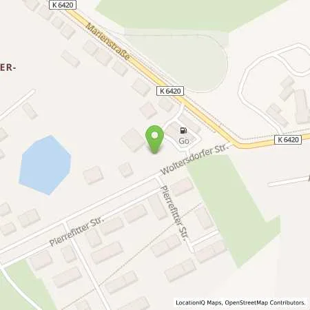 Standortübersicht der Tankstelle Sprint Rüdersdorf Woltersdorfer Str. in 15562 Rüdersdorf