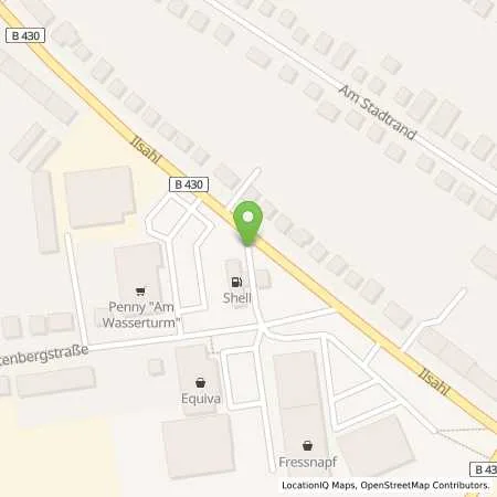 Standortübersicht der Tankstelle Shell Neumuenster Ilsahl 56 in 24536 Neumuenster