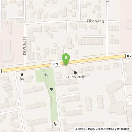 Standortübersicht der Tankstelle Sb Soltau Lueneburger Str 112 in 29614 Soltau