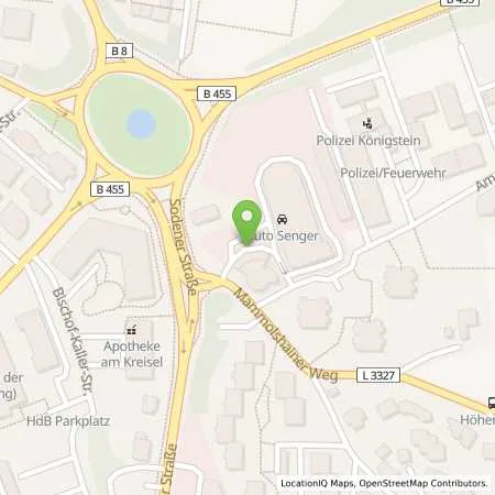 Standortübersicht der Tankstelle Aral Tankstelle in 61462 Königstein