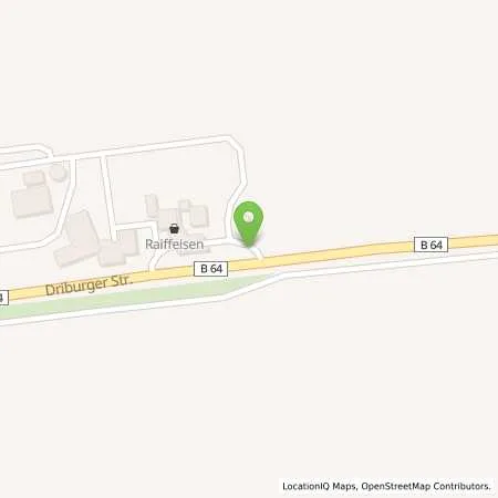 Standortübersicht der Tankstelle Raiffeisen Westfalen Mitte eG in 33100 Paderborn