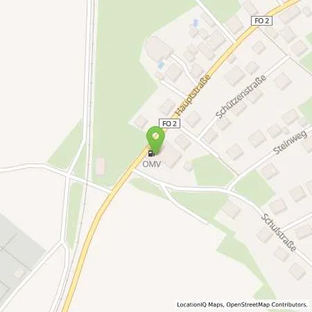 Standortübersicht der Tankstelle Kirchehrenbach Hauptstr. 2 in 91356 Kirchehrenbach