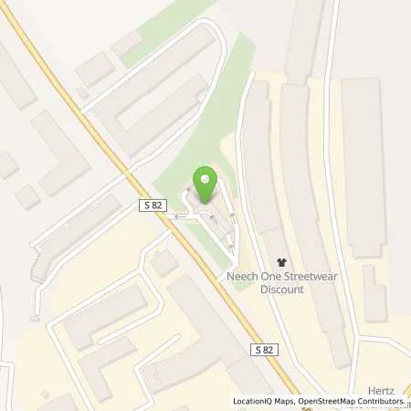 Standortübersicht der Tankstelle Esso Tankstelle in 01097 DRESDEN