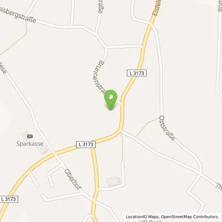 Standortübersicht der Tankstelle HTH Hugo Tankstellenbetrieb Hohenroda in 36284 Mansbach (Hohenroda)