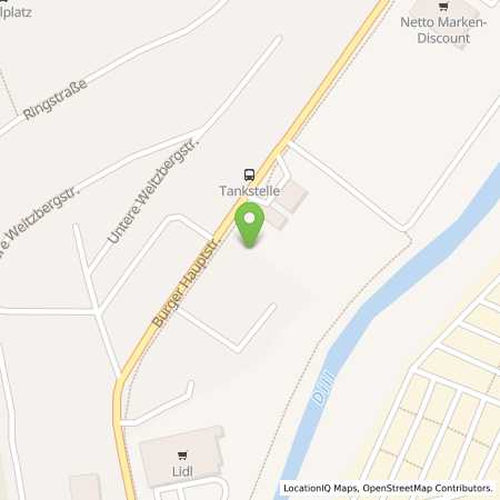 Standortübersicht der Benzin-Super-Diesel Tankstelle: Aral Tankstelle in 35745, Herborn-Burg