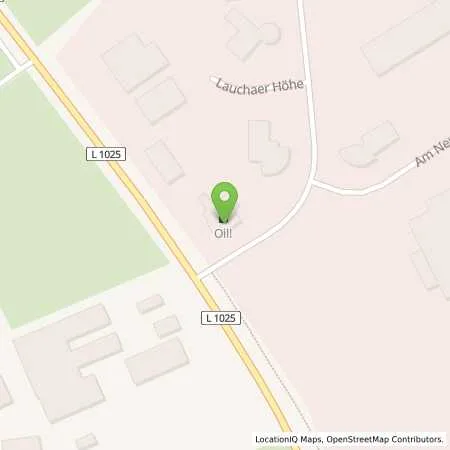 Standortübersicht der Tankstelle OIL! Tankstelle Waltershausen in 99880 Waltershausen